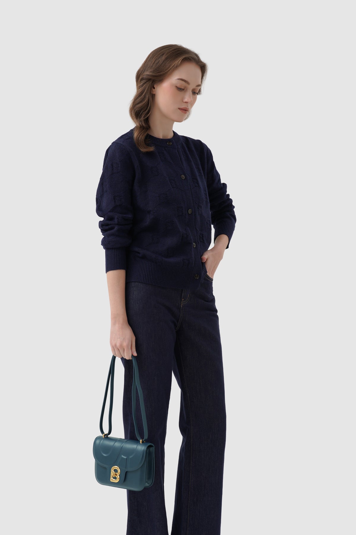 Alba Bag - Shiny Leather - Electric