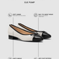 Elie Pump - Black-White