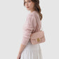 Alba Bag - Shiny Leather - Rosebud