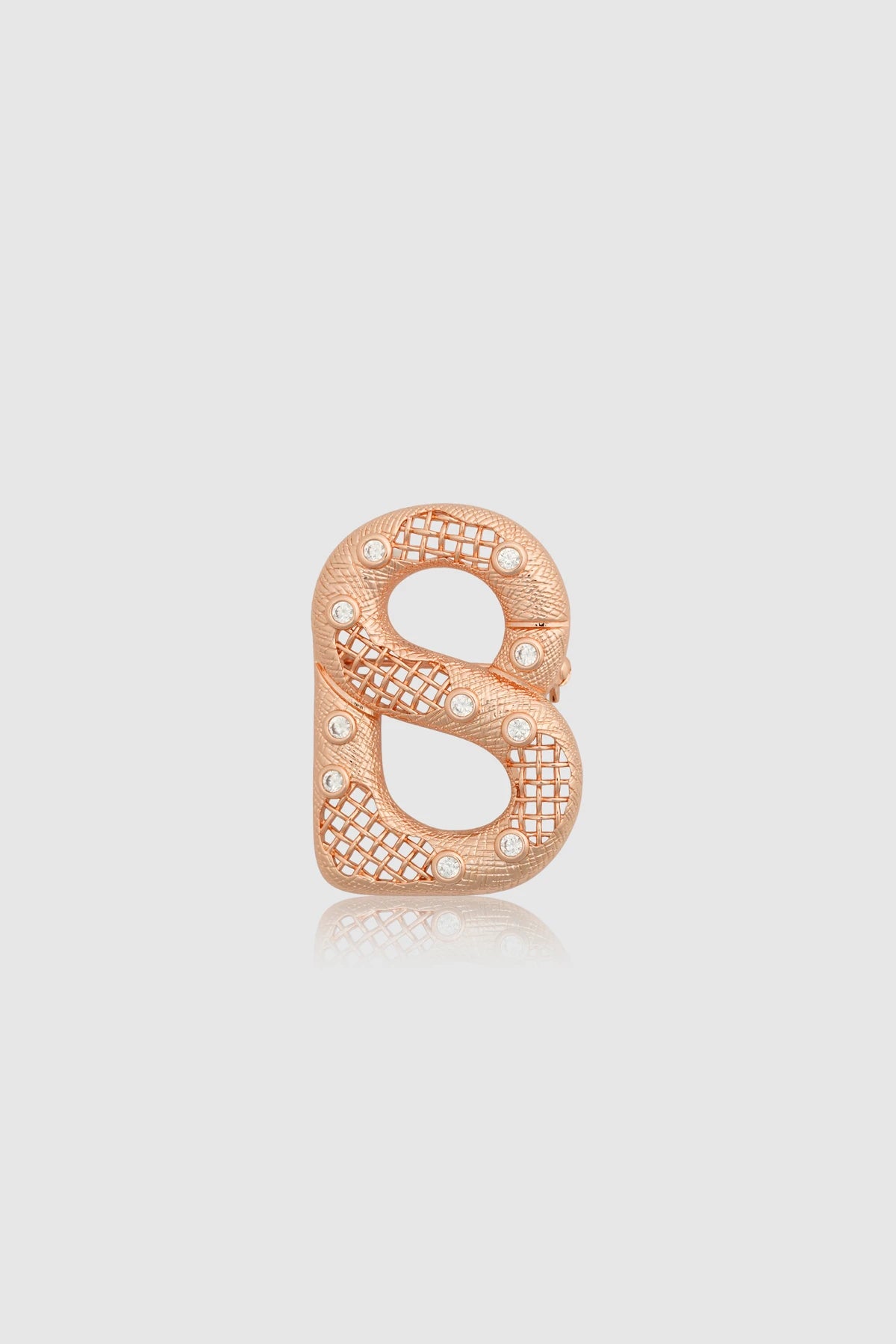Leona Brooch - Rose Gold