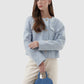 Joy Bag Small - Saffiano Leather - Bluebell
