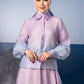 Tropical26 Crop Shirt - Pink/Blue