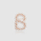 Signature Crystal Brooch - Rose Gold