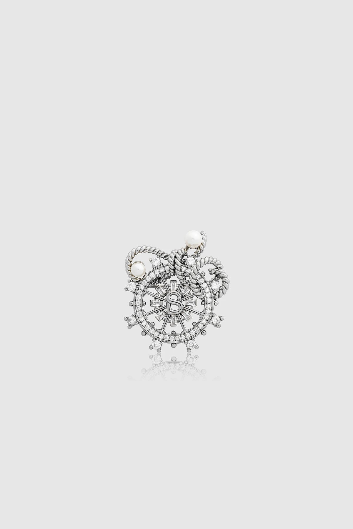 Maris Brooch - Silver
