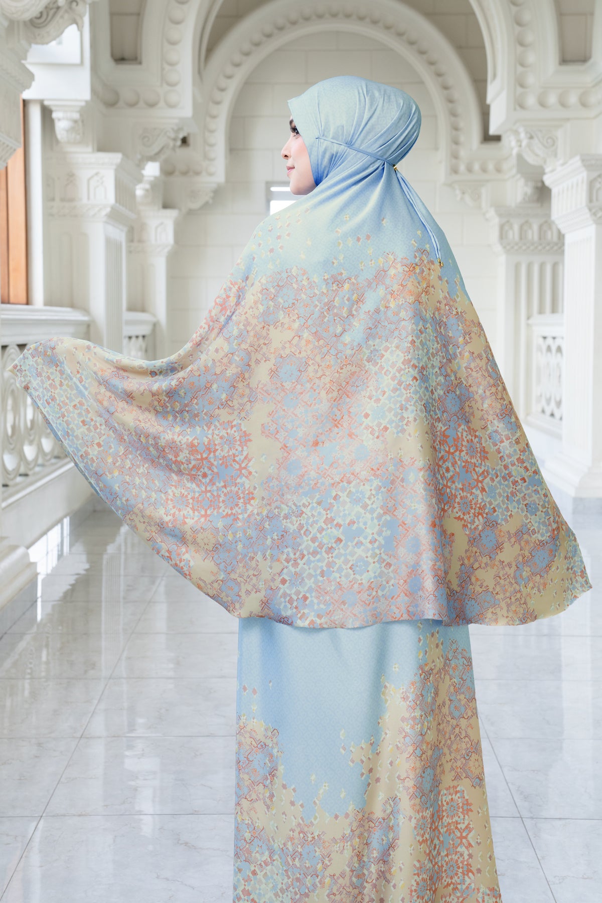 Moroccan Prayer Robe - Oasis