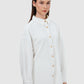 Luna Monogram Shirt - White