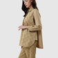 Beverly Monogram Shirt - Brown