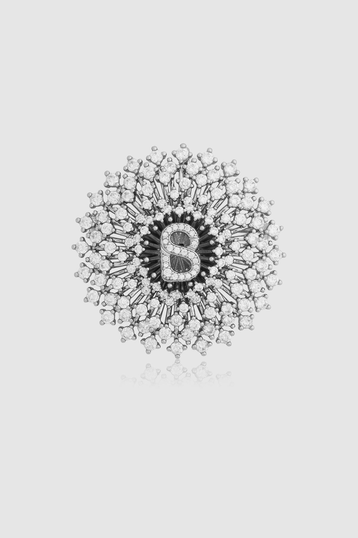 Noura Brooch - Silver