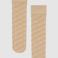 Typograph Nylon Socks - Beige