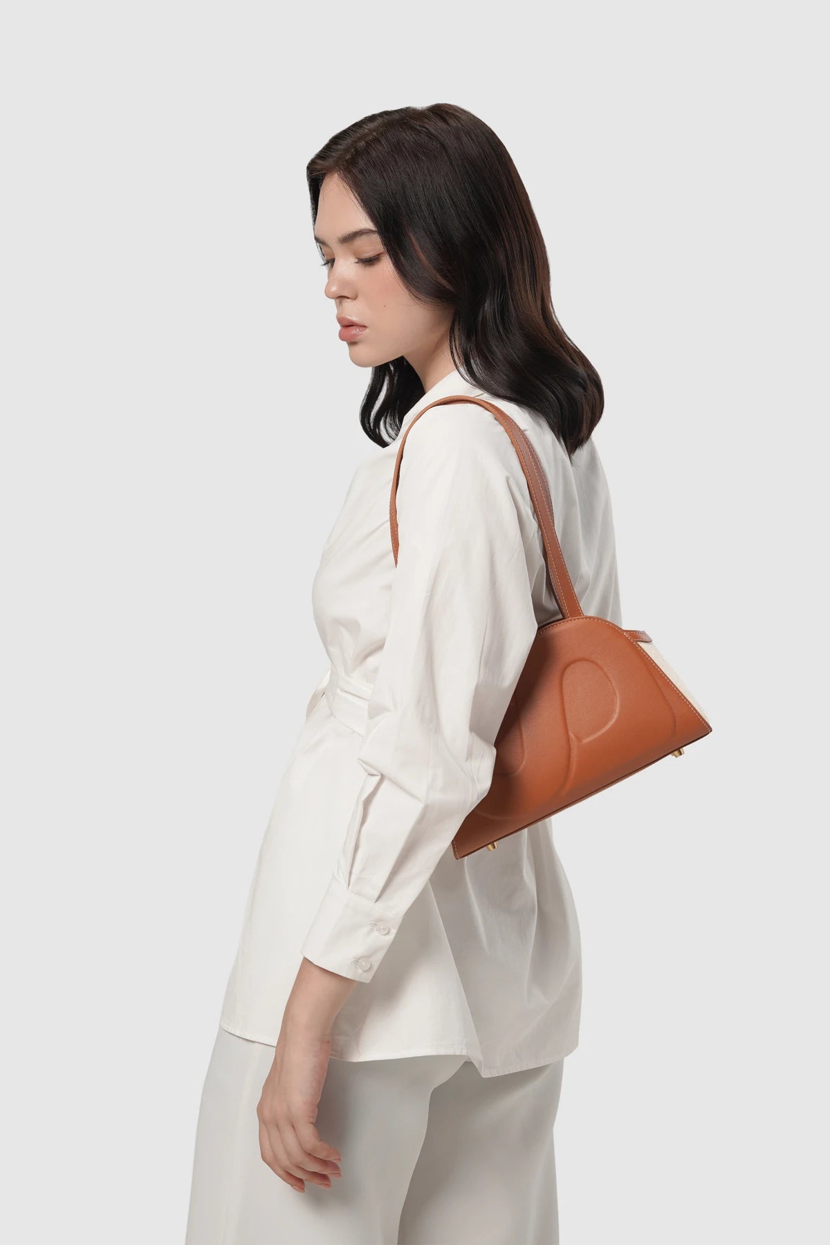 Bora Shoulder Bag - Brown