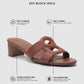 Kefi Block Heels - Brown