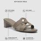 Kefi Block Heels - Taupe