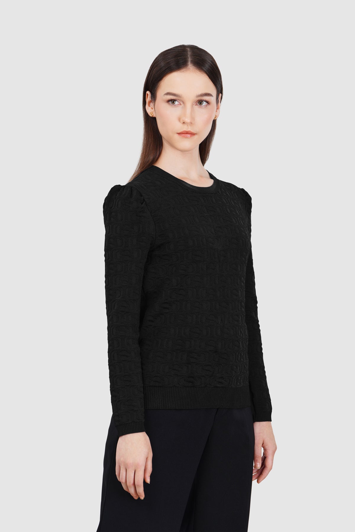 Briana Knit Top - Black
