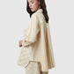 Beverly Monogram Shirt - Cream