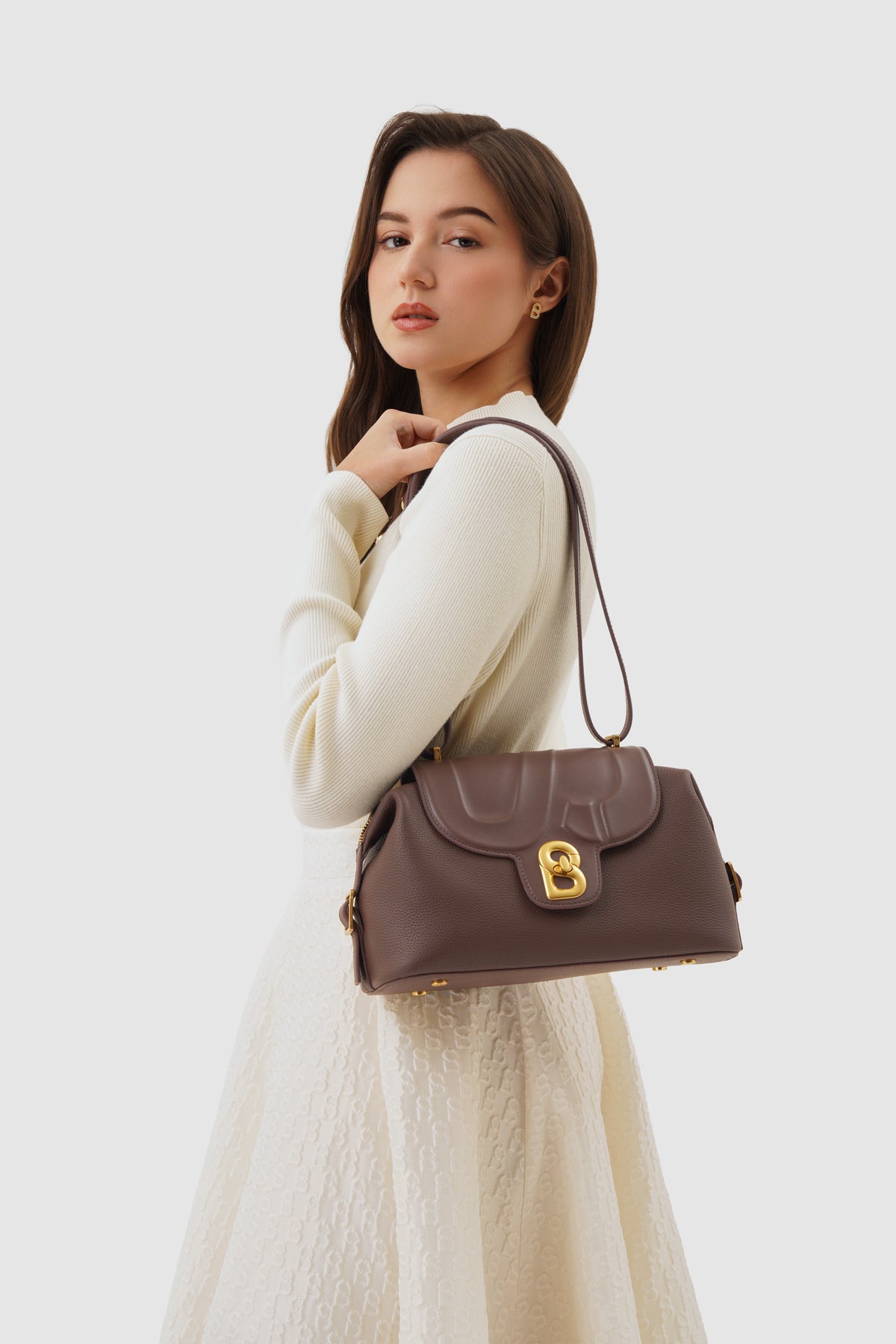 Alma Shoulder Bag - Brown