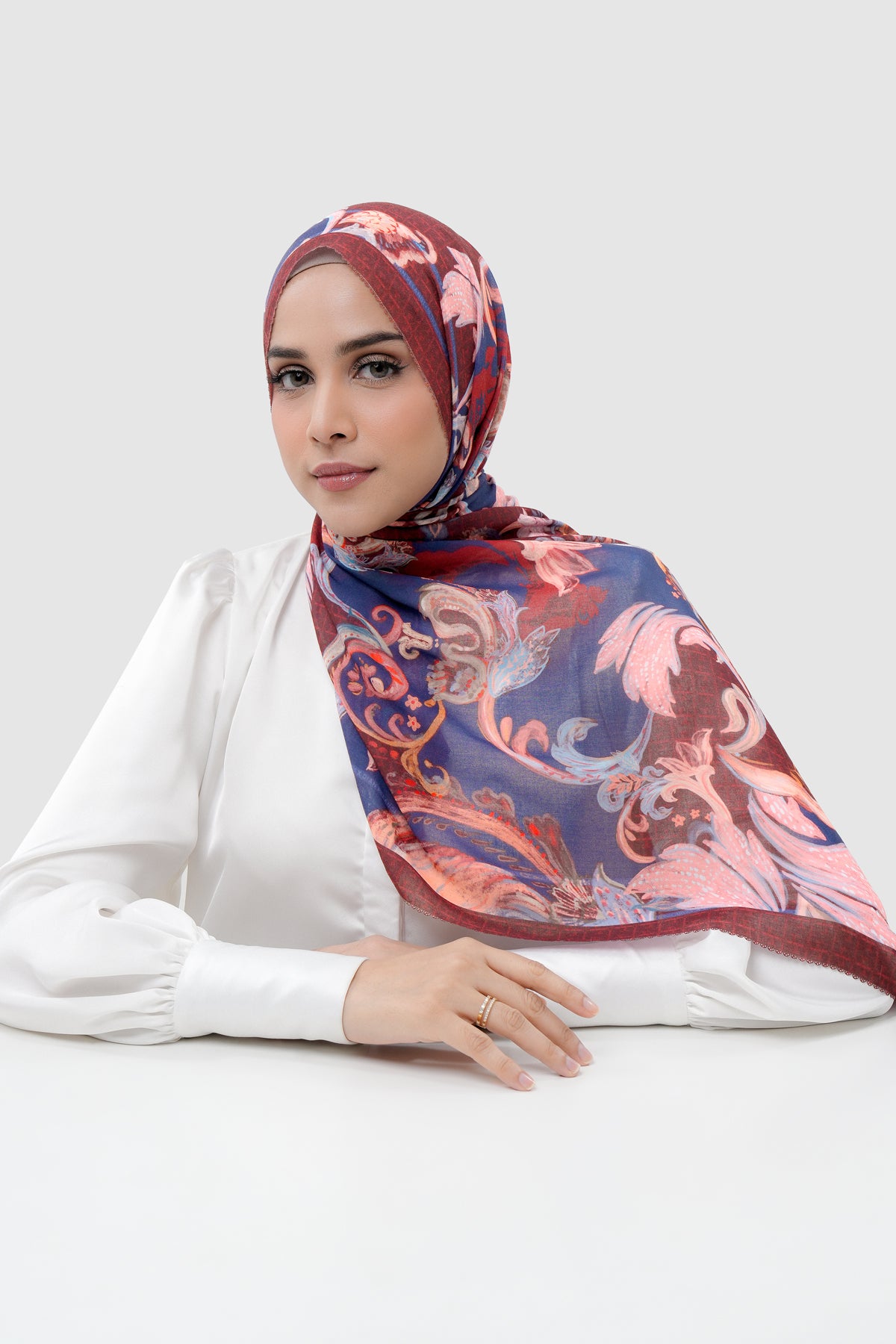 Autograph 3.0 Voile Shawl - Embroidery