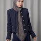 Nagita Slavina Tie Back Square - Midnight