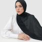 Everyday Twill Shawl - Jet Black