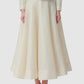 Signature Jacquard Skirt - Ecru