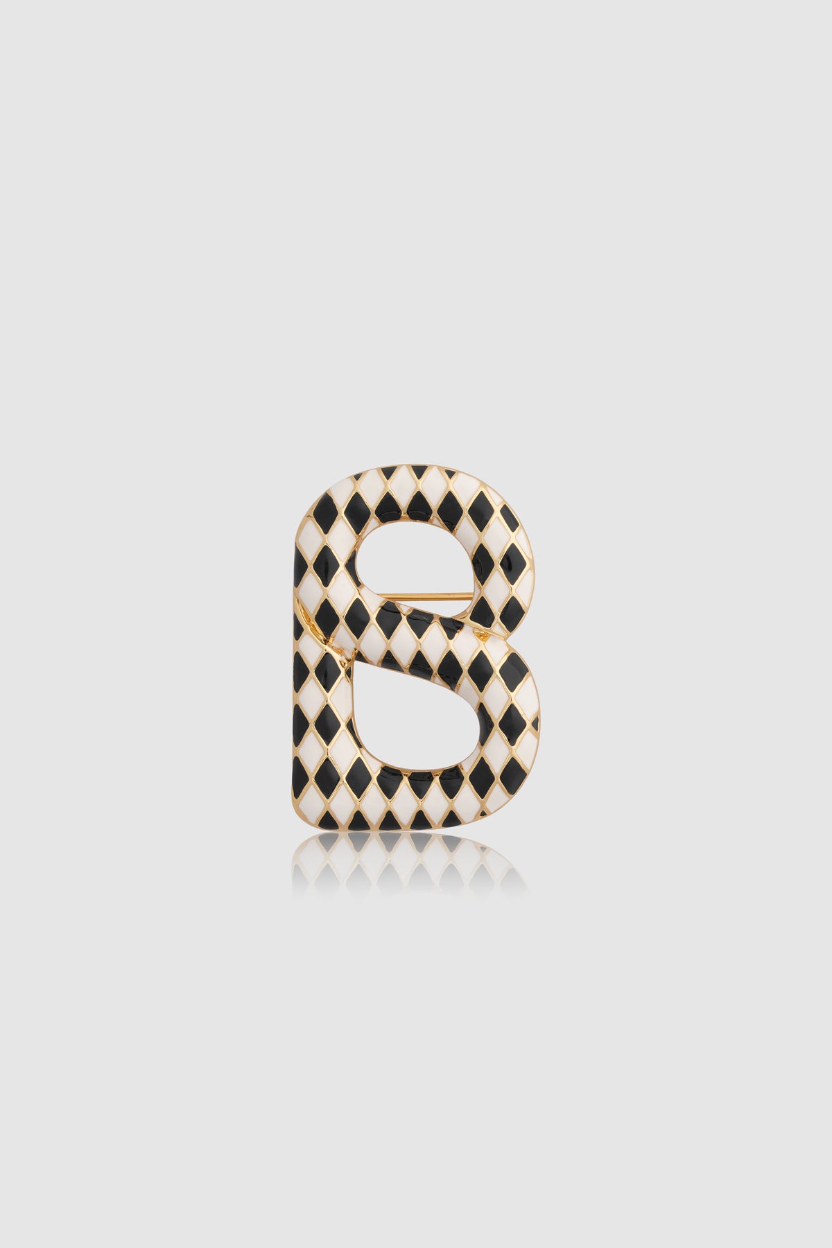 Alice Brooch - Chess