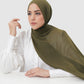Everyday Twill Shawl - Dark Olive