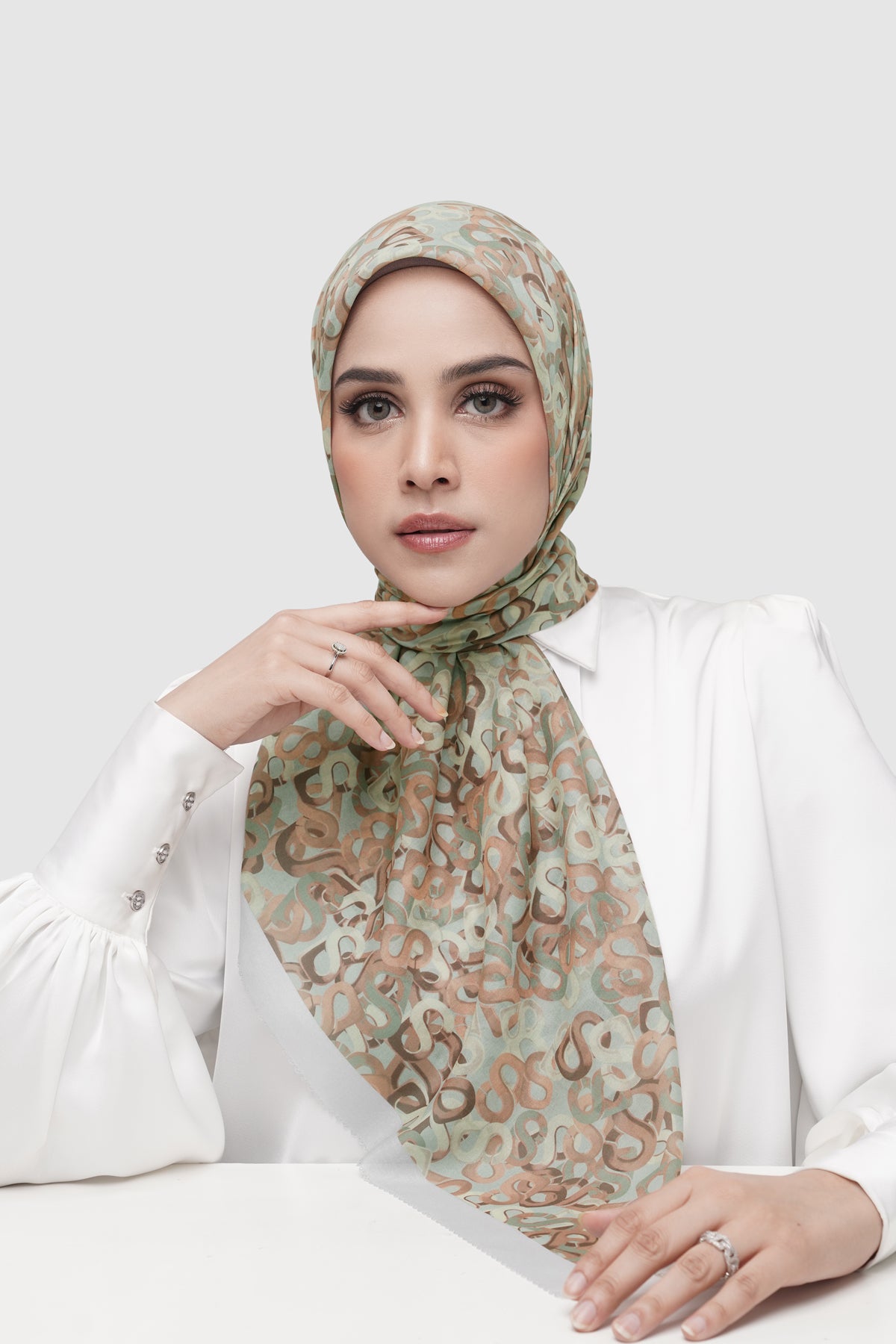 Samla Multicolor Square - Soft Moss