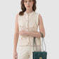 Alba Bag - Teal in Croco