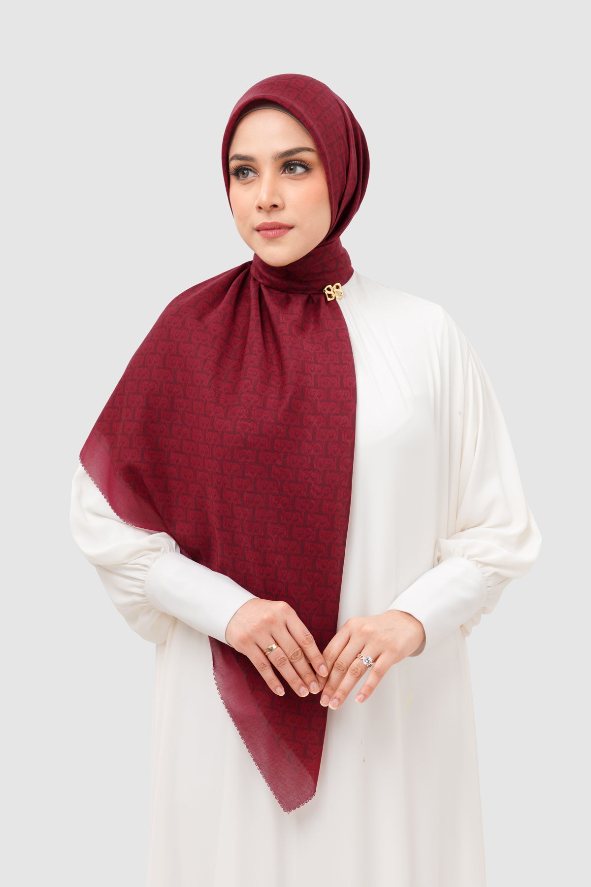 Bimu Twill Square - Haute Red