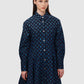 Monogram Denim Tunic - Blue