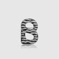 Signature Maris Brooch - Black Silver