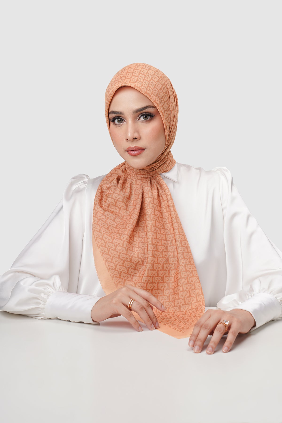 Bimu Twill Square - Clay