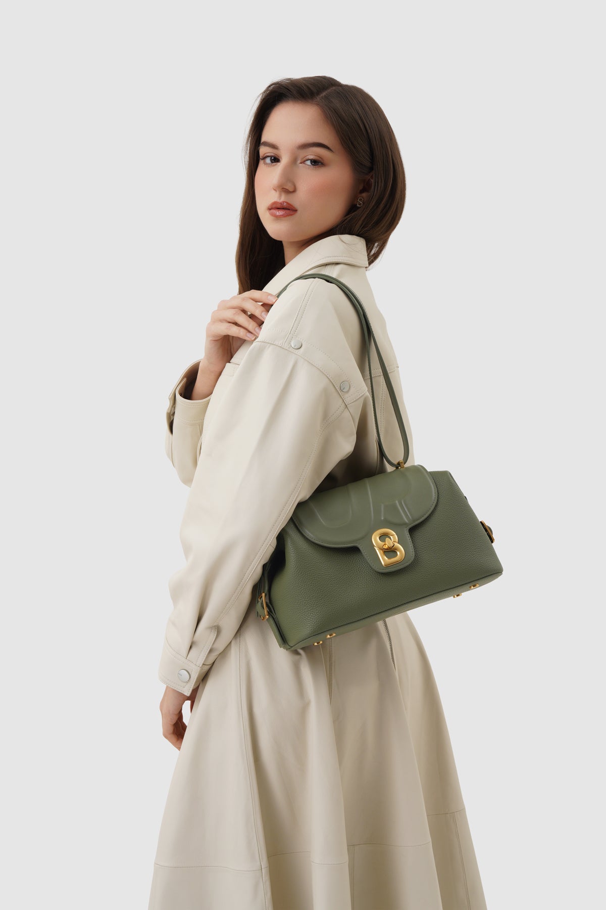 Alma Shoulder Bag - Olive