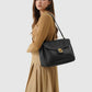 Savina Bag - Pebble Leather - Black