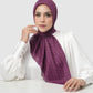 Interlock Square - Plum