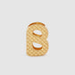 Wicker Ring Brooch - Gold