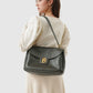 Savina Bag - Pebble Leather - Dark Olive