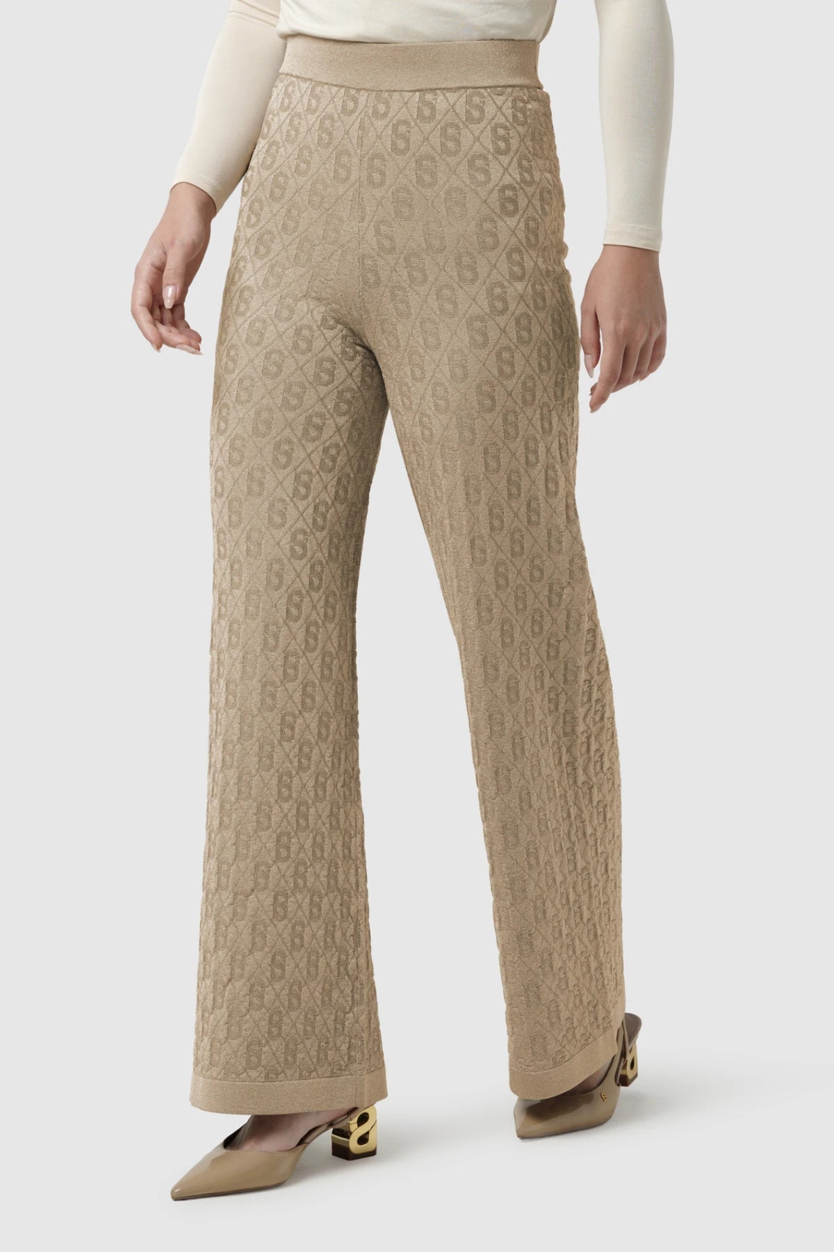 Alba Knit Pants - Frappe