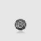 Liora Pin Brooch - Hematite Clear