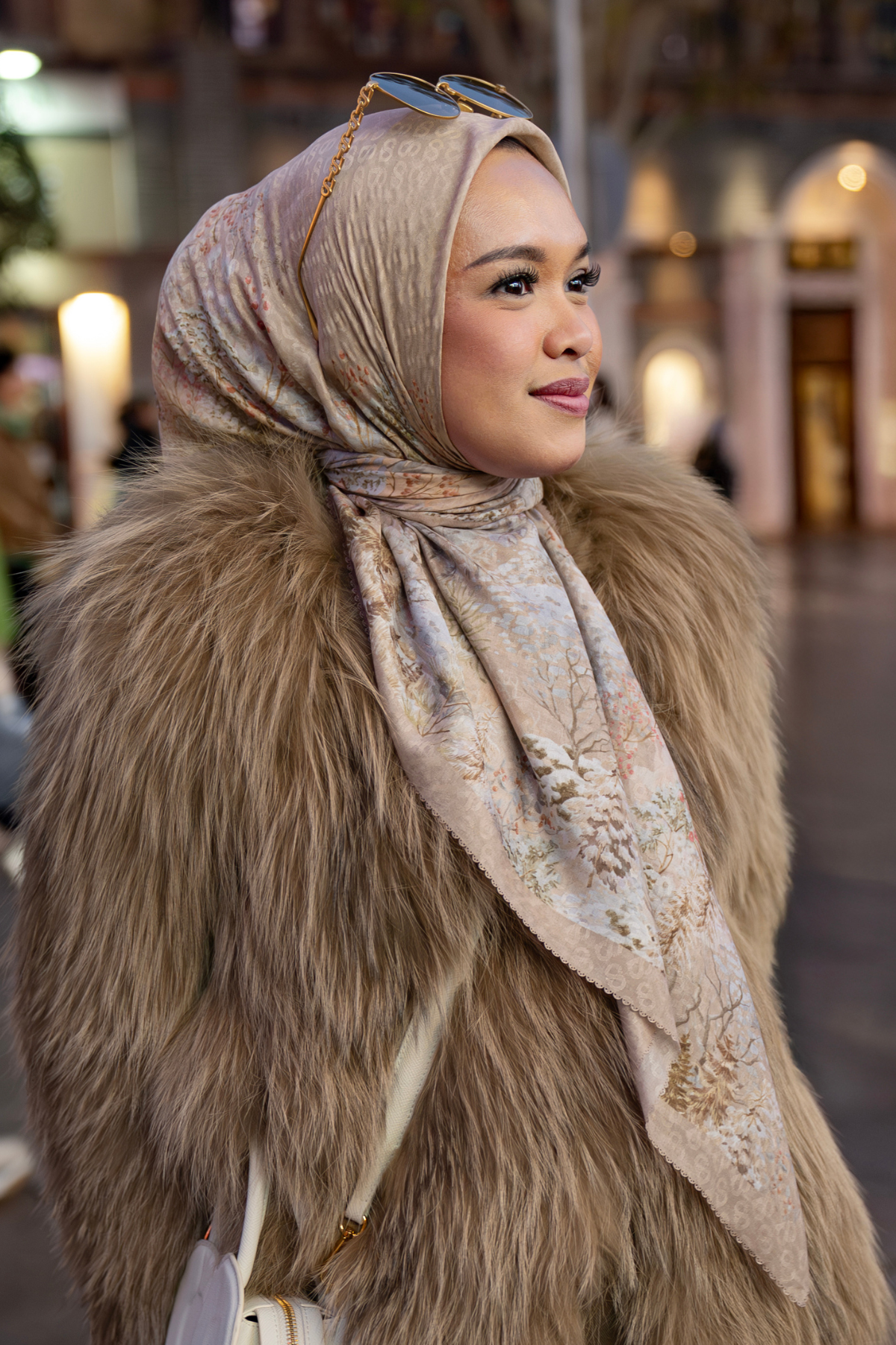 Holiday 3 Jacquard Voile - Latte
