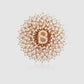 Noura Brooch - Rose Gold