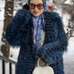 Holiday 3 Jacquard Voile - Sapphire Blue