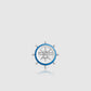 Maris Pin Brooch - Silver Blue