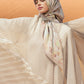 Dune Jacquard Voile - Bean