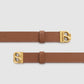 Deux Interlock Belt - Brown