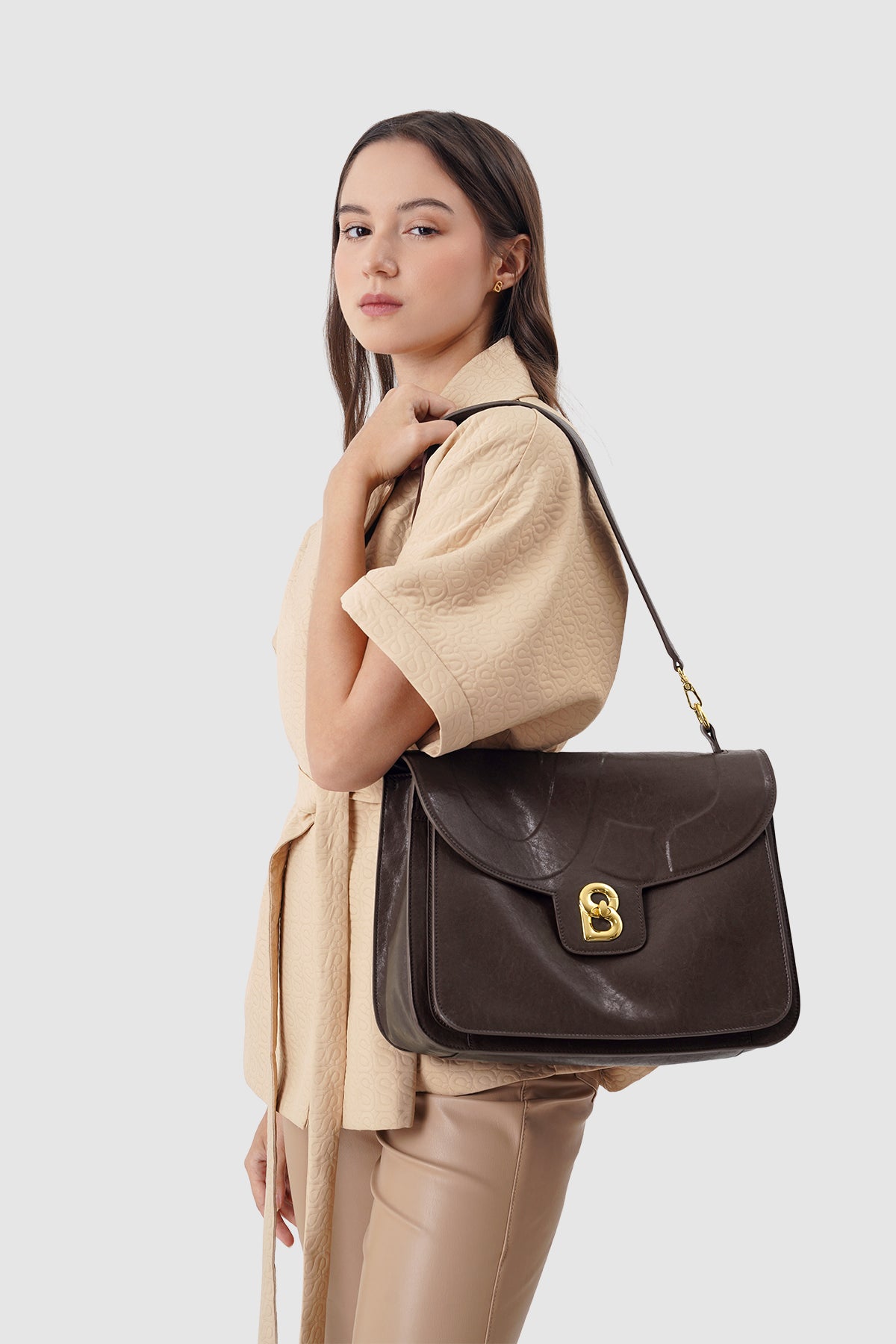 Savina Bag - Dark Brown