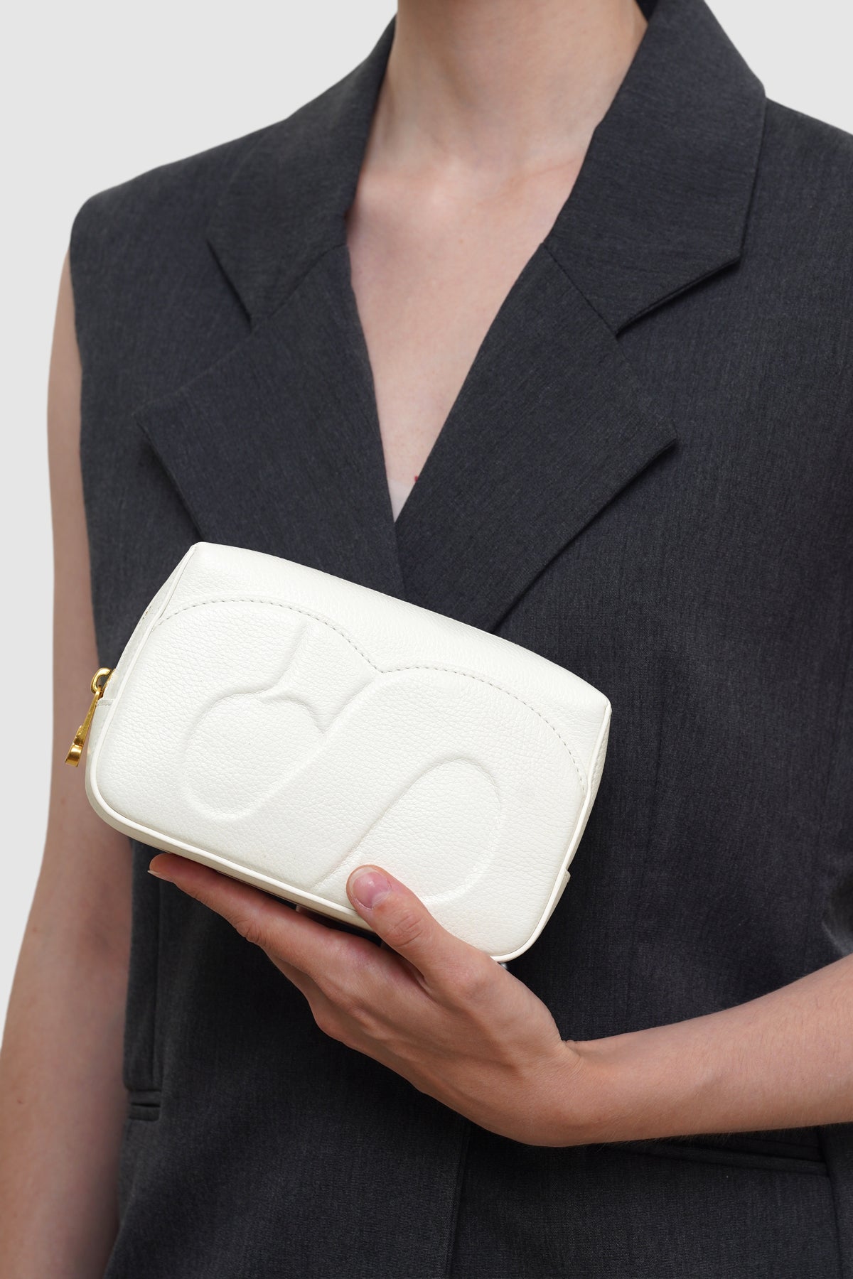 Kyla Pouch - Broken White