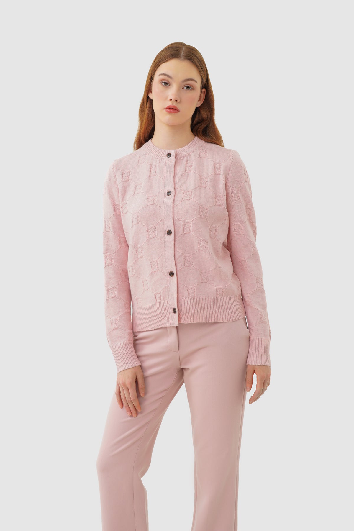 Beverly Knit Cardigan - Pink