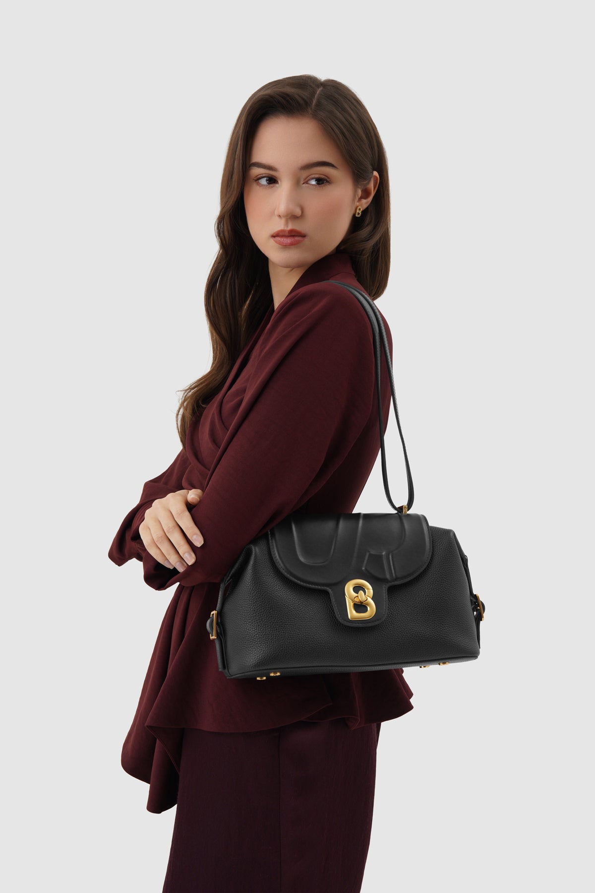 Alma Shoulder Bag - Black