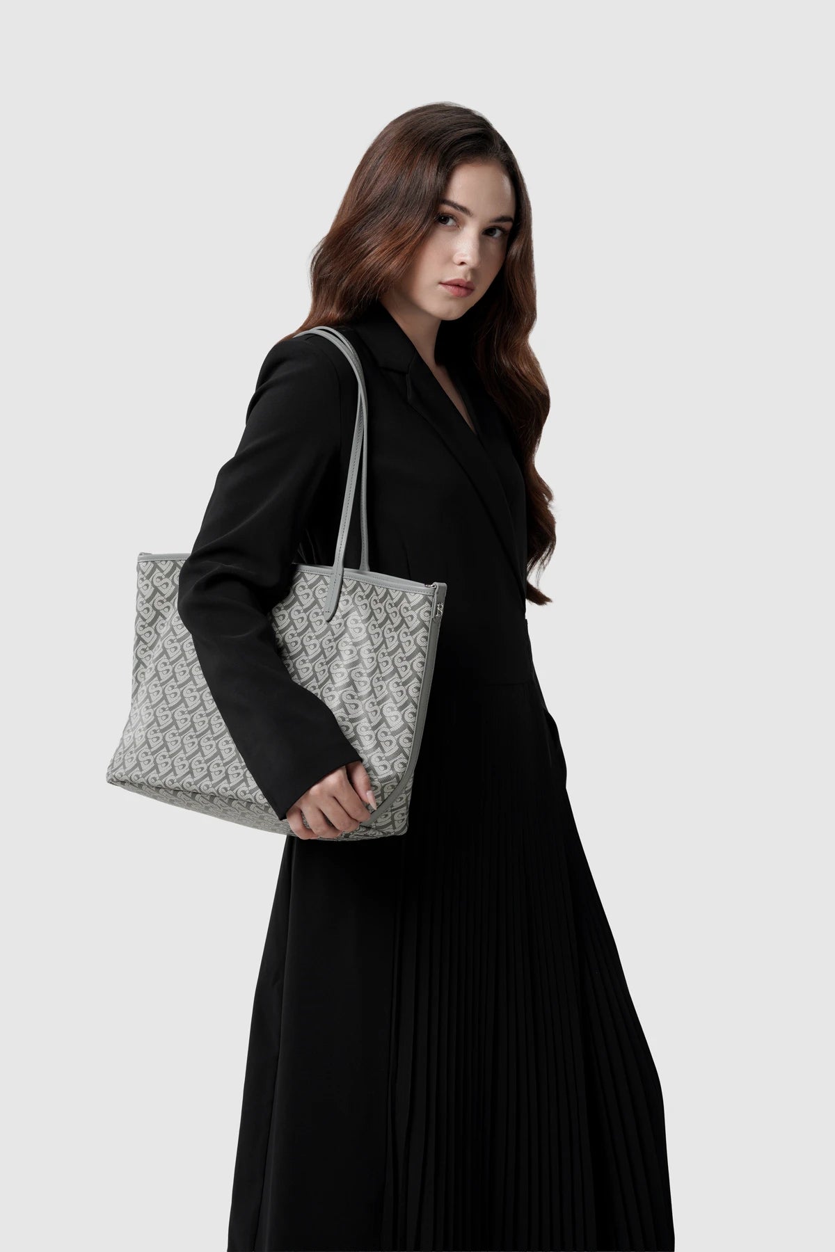 Anya Tote Bag - Grey