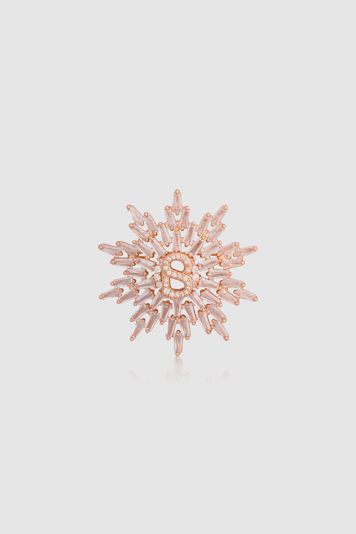 Elira Brooch - Rose Gold